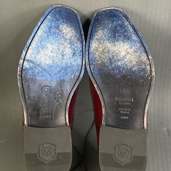 Moral Code Goodyear Welted Leather Oxford shoes mens size 11 - Picture 9 of 9